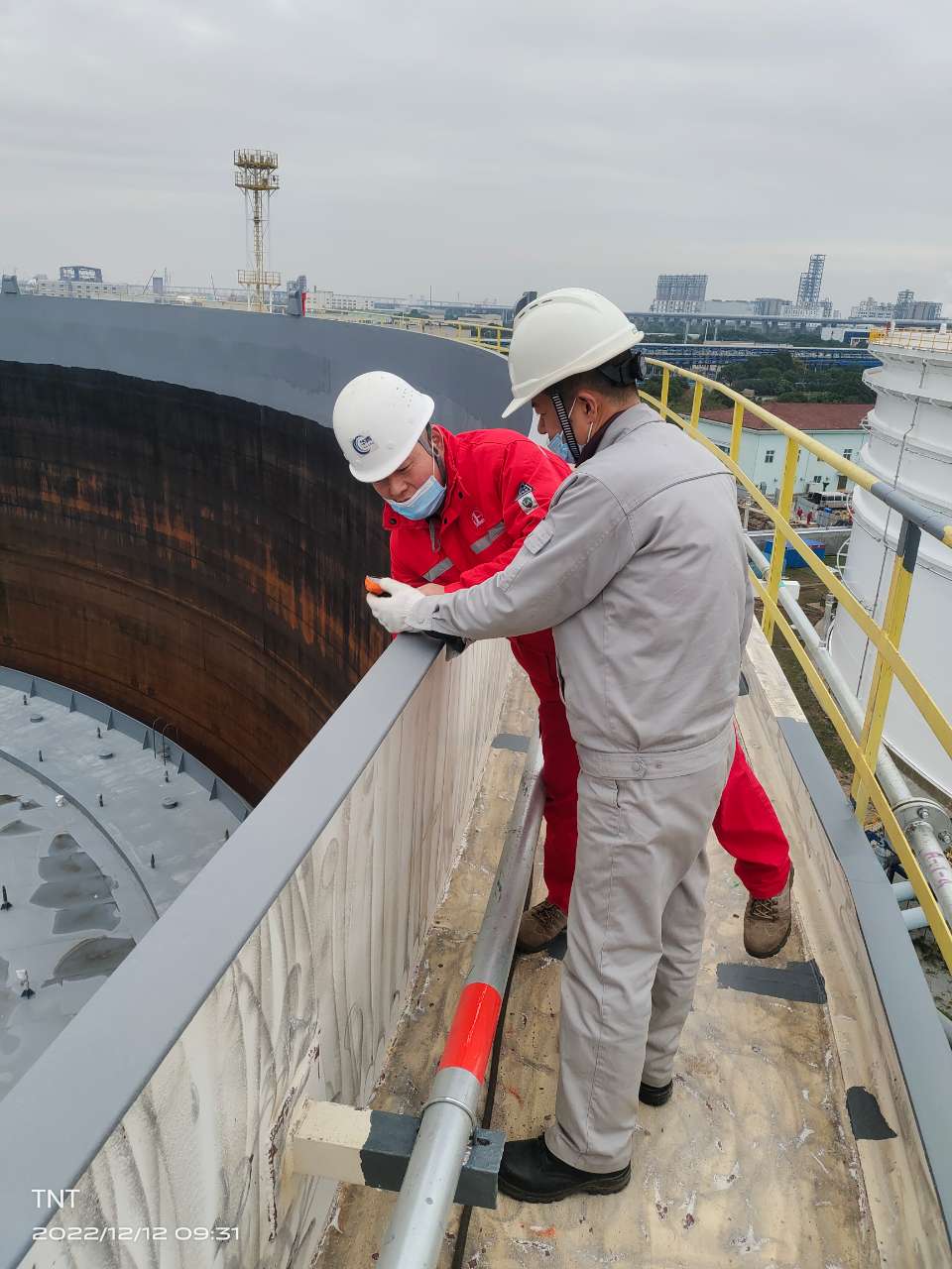 嵐山油庫(kù)G115罐大修工程